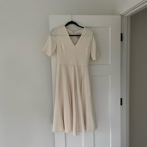 Gal Meets Glam Ivory Midi Dress